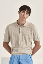 Load image into Gallery viewer, 3 button polo in silk and cotton
