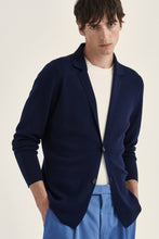 Carica l&#39;immagine nel visualizzatore di Gallery, Knitted blazer in compact cotton
